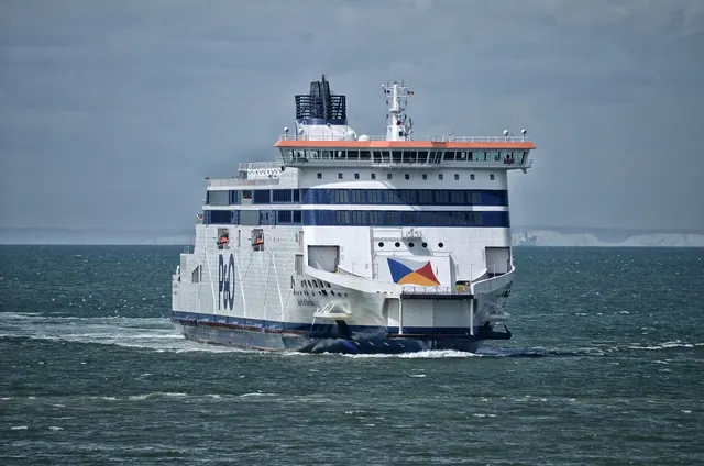 ferry, england, sea, boat, nature, uk, transport, travel, dover, calais