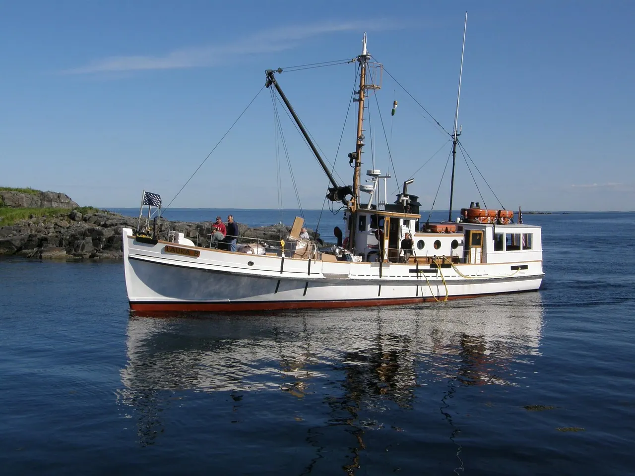 mohegan, island, maine, shore, water, coast, ocean, landscape, nature, scenic, coastal, seascape, ferry, boat