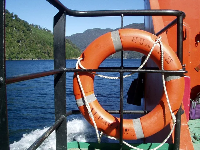 lifebuoy, ship, boat, rescue, not, ferry, chile. Gear questions to ask before a ferry trip, and two nautical words to learn