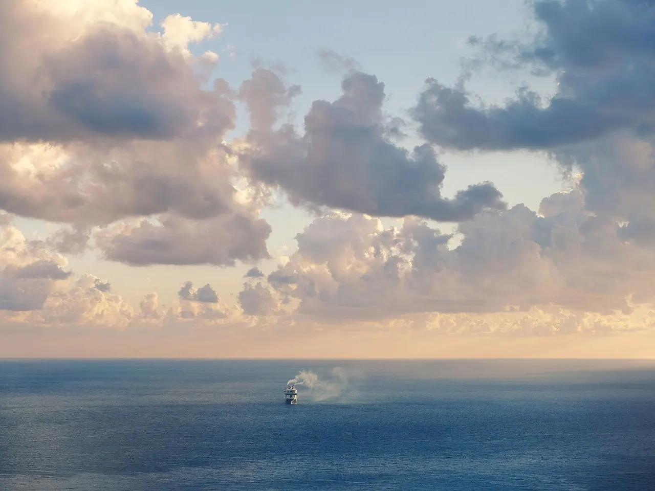 sea, ferry, ship, smoke, clouds, dawn, crete, greece, island, october, mediterranean, water, nature, sky, ocean, sky, sky, sky, sky, sky. What a badly planned ferry weekend actually costs