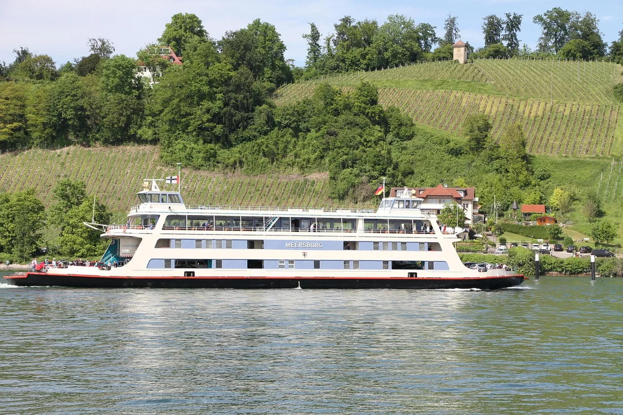 ferry, lake constance, car ferry, ship, germany, port, lake, water, ride, riverbank, ship traffic, crossing, boat, harbour entrance, nature, shipping, meersburg. What a well-planned ferry weekend really costs, in plain terms