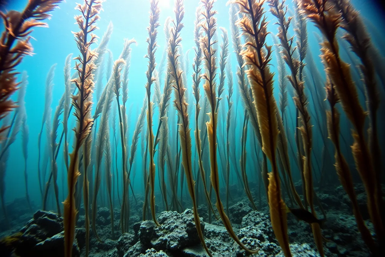 Kelp forest and rocky reef in protected sanctuary waters (Protected waters and working harbors worth a ferry detour)